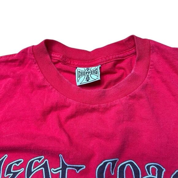 Y2K West Coast Choppers Long Sleeve Shirt Large - Picture 4 of 7